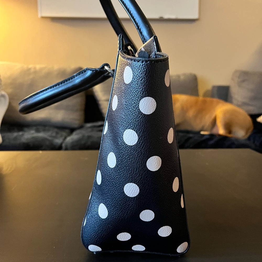 Kate Spade medium size polkadotted purse - Picture 6 of 7